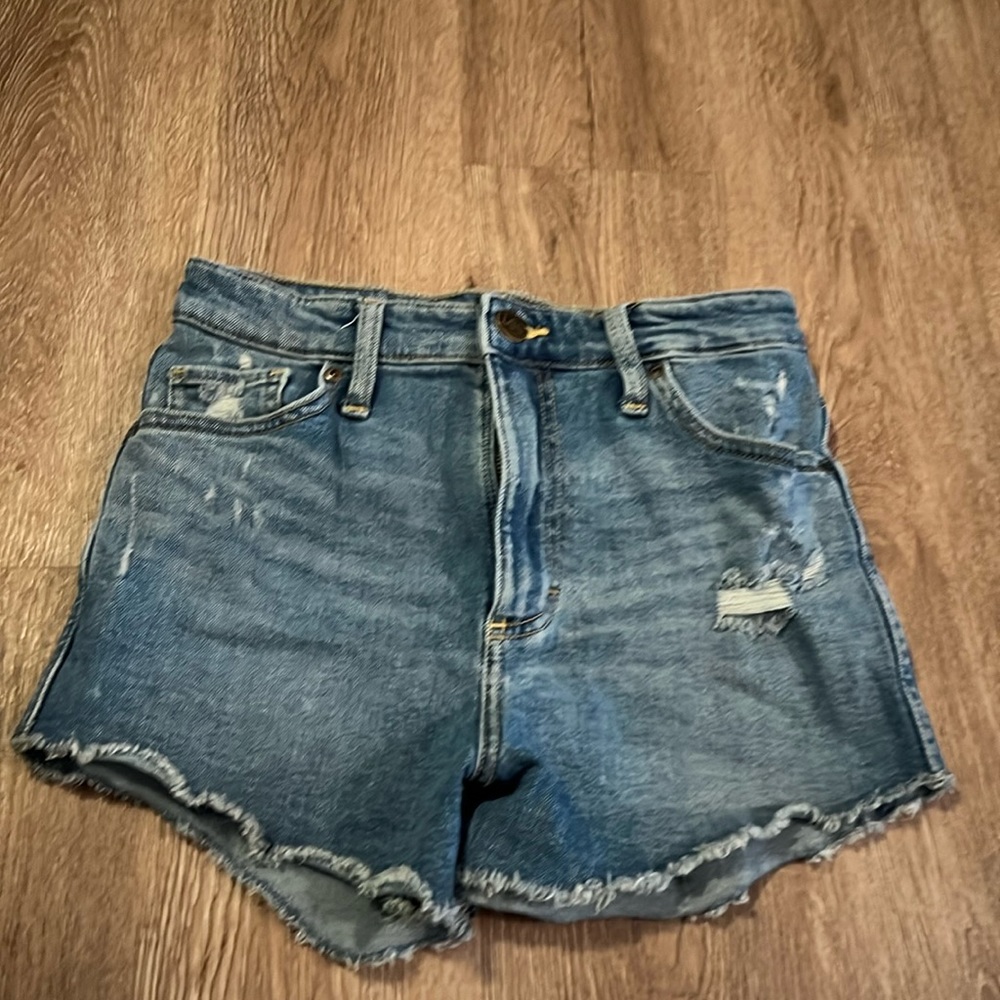 Lee high rise cut off shorts